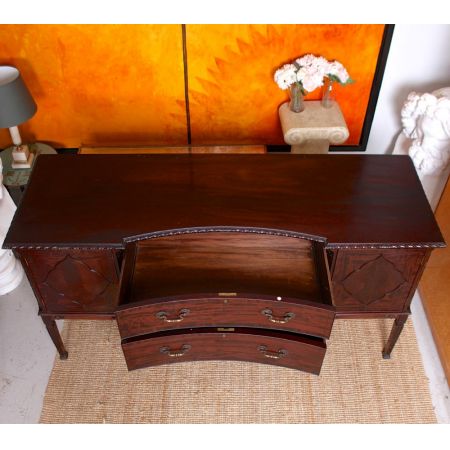 Antikes kubanisches Mahagoni Sideboard