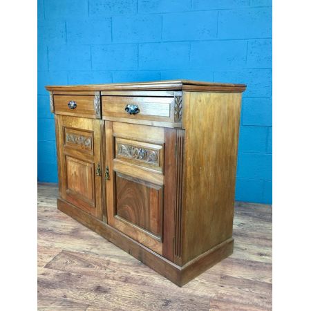 Antike Sidebaord aus rotem Walnussholz