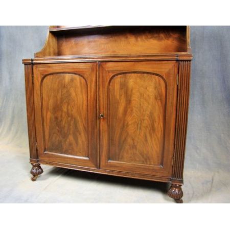 Antikes William IV Mahagoni Sideboard