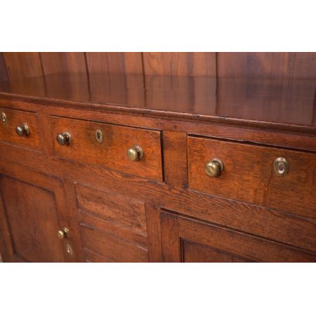 Antikes Sideboard aus Eichenholz