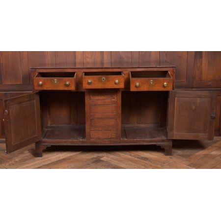 Antikes Sideboard aus Eichenholz