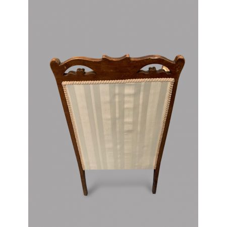 Antikes Paar Mahagoni-Stühle