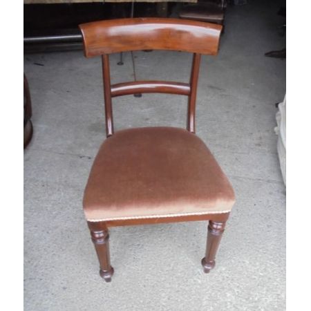 Antikes Set aus zehn Mahagoni Esszimmerstühle um 1850