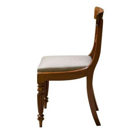 Antiker Satz von sechs Mahagoni Esszimmerstühlen c1830