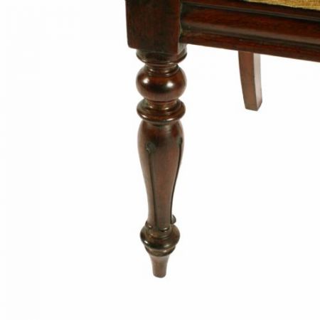 Antikes Set mit sechs Mahagoni-Stühlen