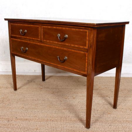 Antike Kommode aus Mahagoni Massivholz 1900