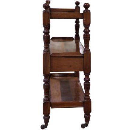 Antikes Buffet 3-stöckig Massivholz 1870