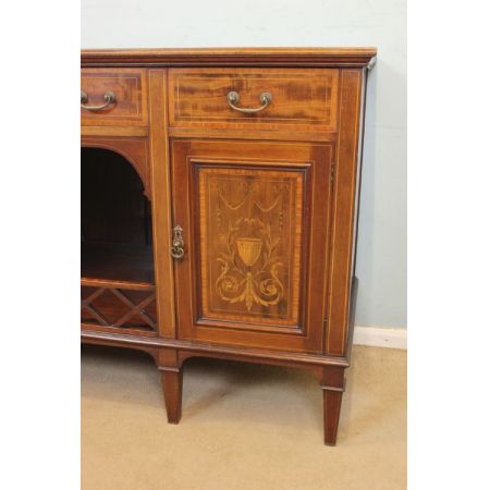 Antikes Chiffonier aus massivem Mahagoni edwardian