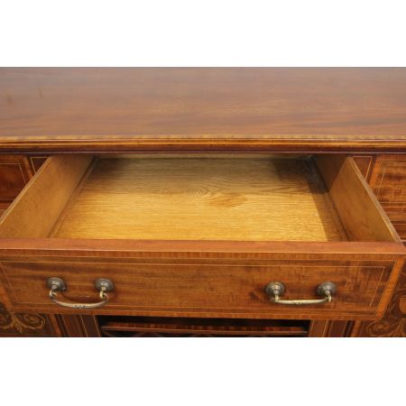 Antikes Chiffonier aus massivem Mahagoni edwardian