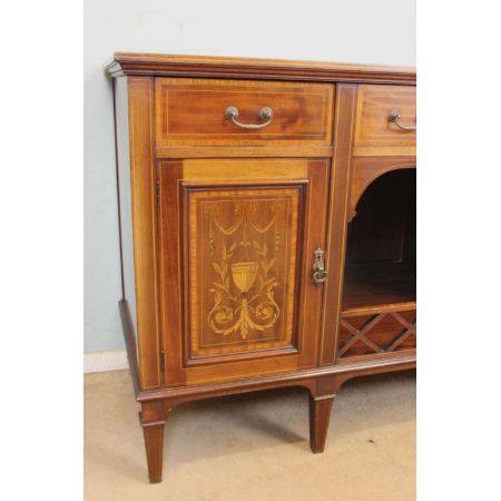 Antikes Chiffonier aus massivem Mahagoni edwardian