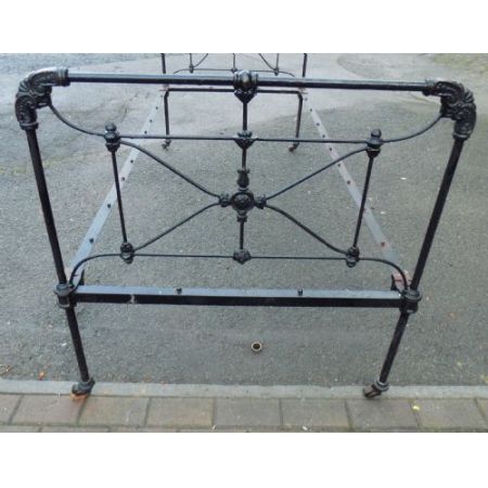 Antikes Bettgestell Eisen viktorianisch