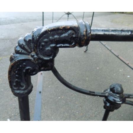 Antikes Bettgestell Eisen viktorianisch