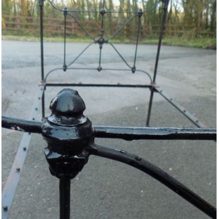 Antikes Bettgestell Eisen viktorianisch