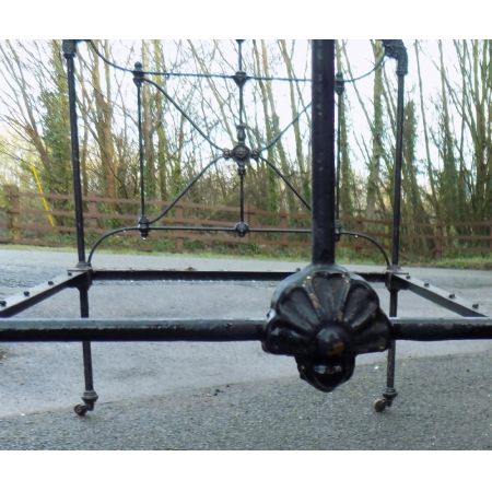 Antikes Bettgestell Eisen viktorianisch