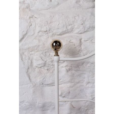 Antikes Einzellbettgestell aus Eisen 1900