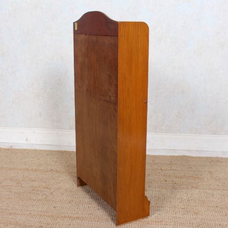 Stilvoller Edwardianischer Sekretär, Bureau Bookcase, Arts & Crafts aus massivem Eichenholz