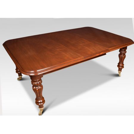 Antiker ausziehbarer Tisch aus Mahagoni, 3 extra Platten, ca. 19. Jh.