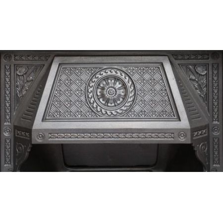 Antiker combination grate aus Gusseisen late victorian