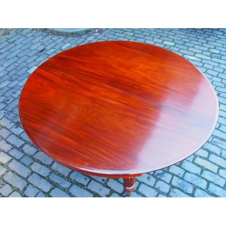 Antiker M. Willson Esstisch in Mahgoni Massivholz 1830