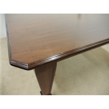 Antiker Esstisch aus Mahagoni mit 4 Platten