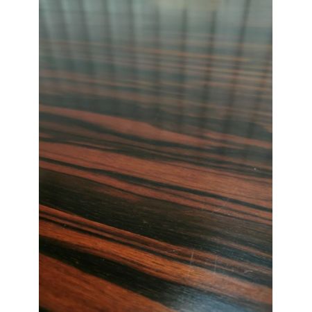Antiker Art Deco Esstisch aus hochwertigstem Coromandelholz