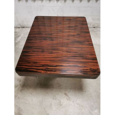 Antiker Art Deco Esstisch aus hochwertigstem Coromandelholz