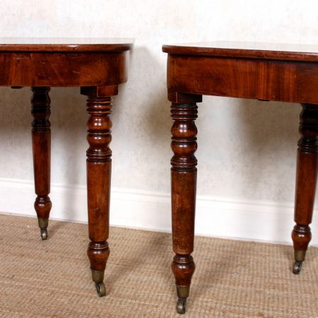 Ausziehbarer Mahagoni Esstisch von 1790