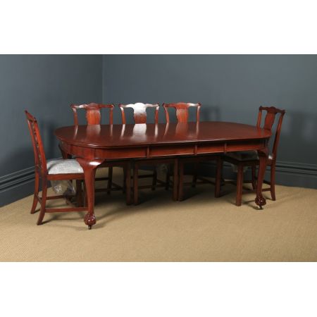 Antiker ausziehbarer Esstisch aus der viktorianischen Epoche