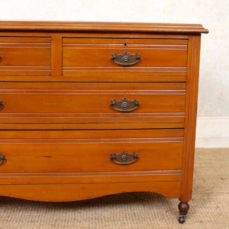 Antike Walnussholz Kommode von ca 1890