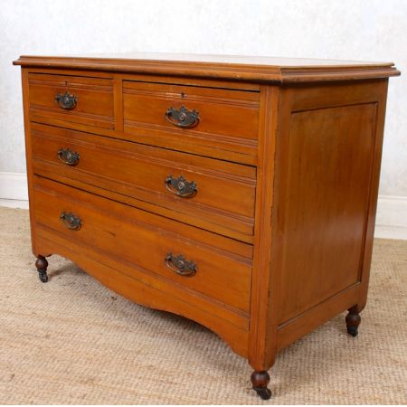 Antike Walnussholz Kommode von ca 1890