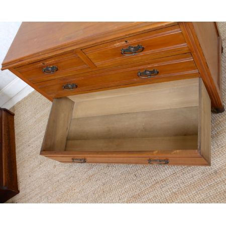 Antike Walnussholz Kommode von ca 1890