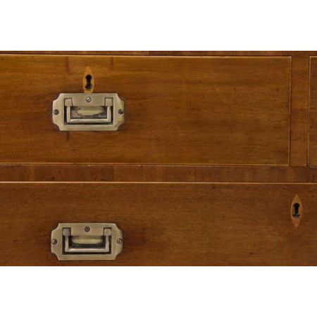 Antike Kommode aus massivem Mahagoni