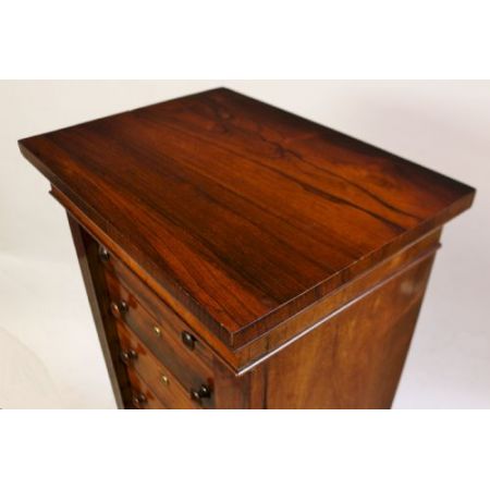 Early victorian Wellington Kommode Rosewood Massivholz