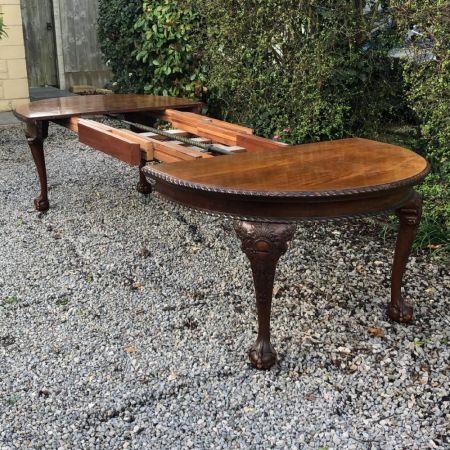 Chippendale Stil wind out dining table 19. Jahrhundert