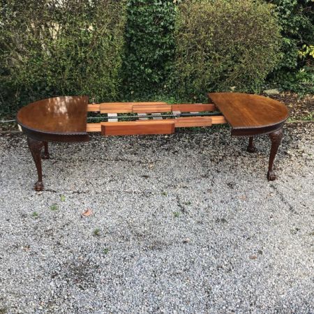 Chippendale Stil wind out dining table 19. Jahrhundert