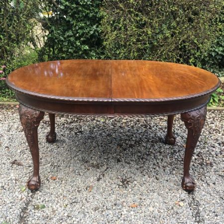 Chippendale Stil wind out dining table 19. Jahrhundert