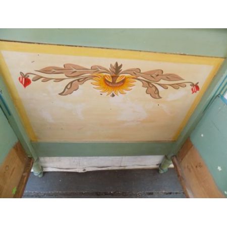 Europäisches einzelbett aus massivem Kiefernholz