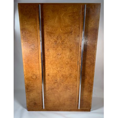 Antiker Art Deco Kleiderschrank