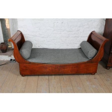 Mahagoni Bateau-Tagesbett