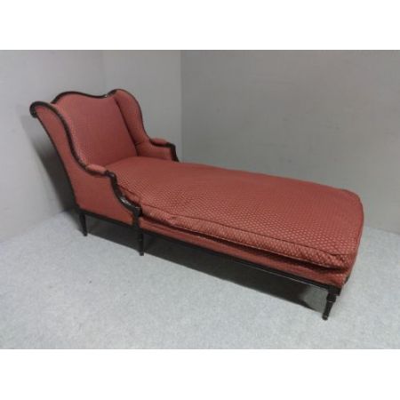 Tagesbett aus edwardianischem Mahagoni