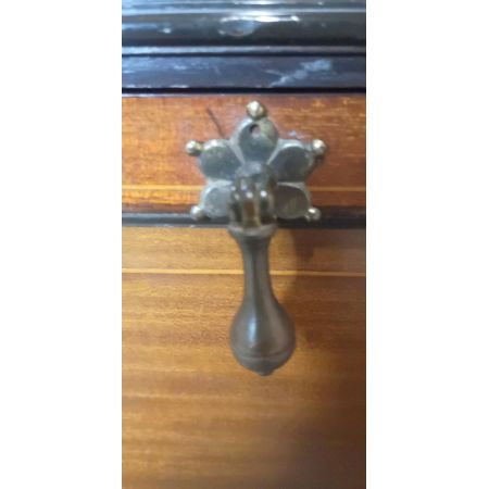 Vitrine aus edwardianischem Mahagoni 