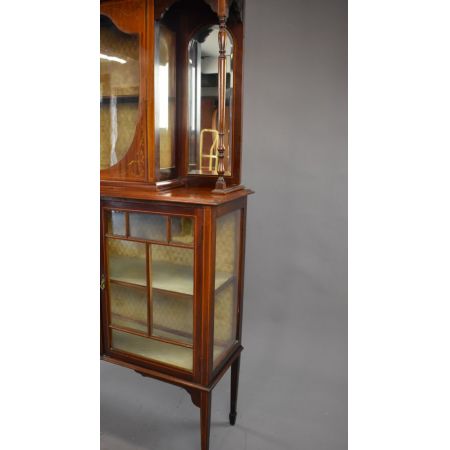 antike viktorianische Vitrine 