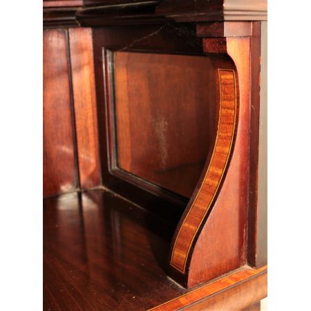 Antike edwardianische Vitrine