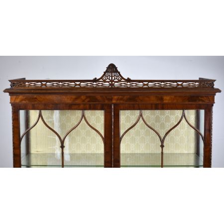 Chinesische Chippendale-Stil Vitrine