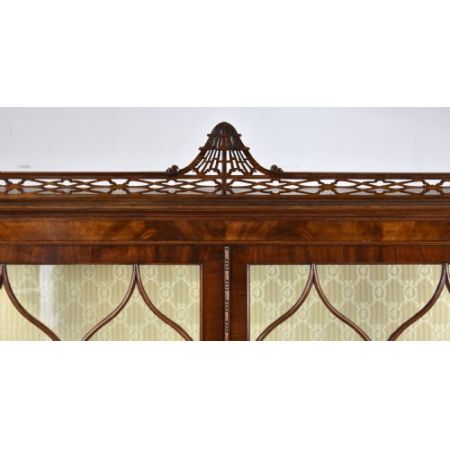 Chinesische Chippendale-Stil Vitrine