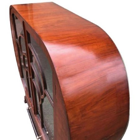 Art-Deco-Vitrine um 1930