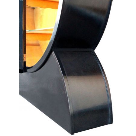 ebonisierte Art Deco Vitrine