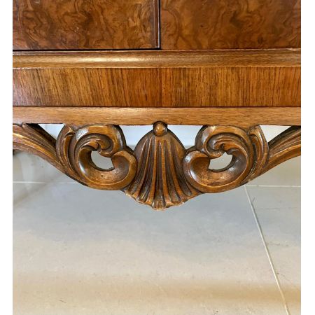 Hochwertiger Wurzelholz-Cocktailschrank