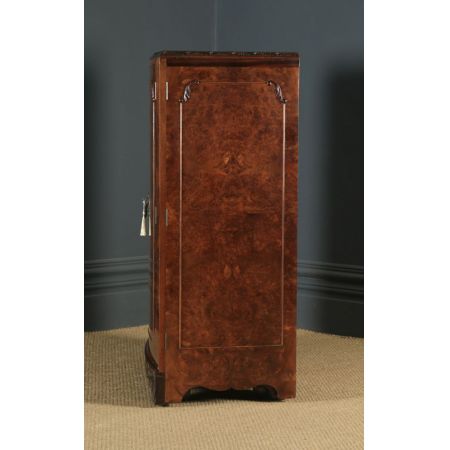 Englischer Art-Deco-Getränkeschrank