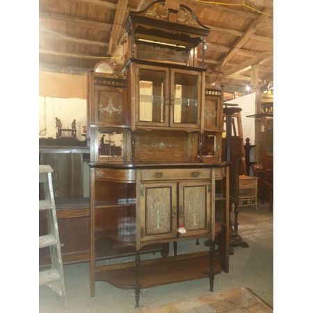 spätviktorianischer Beistelltisch aus Palisander